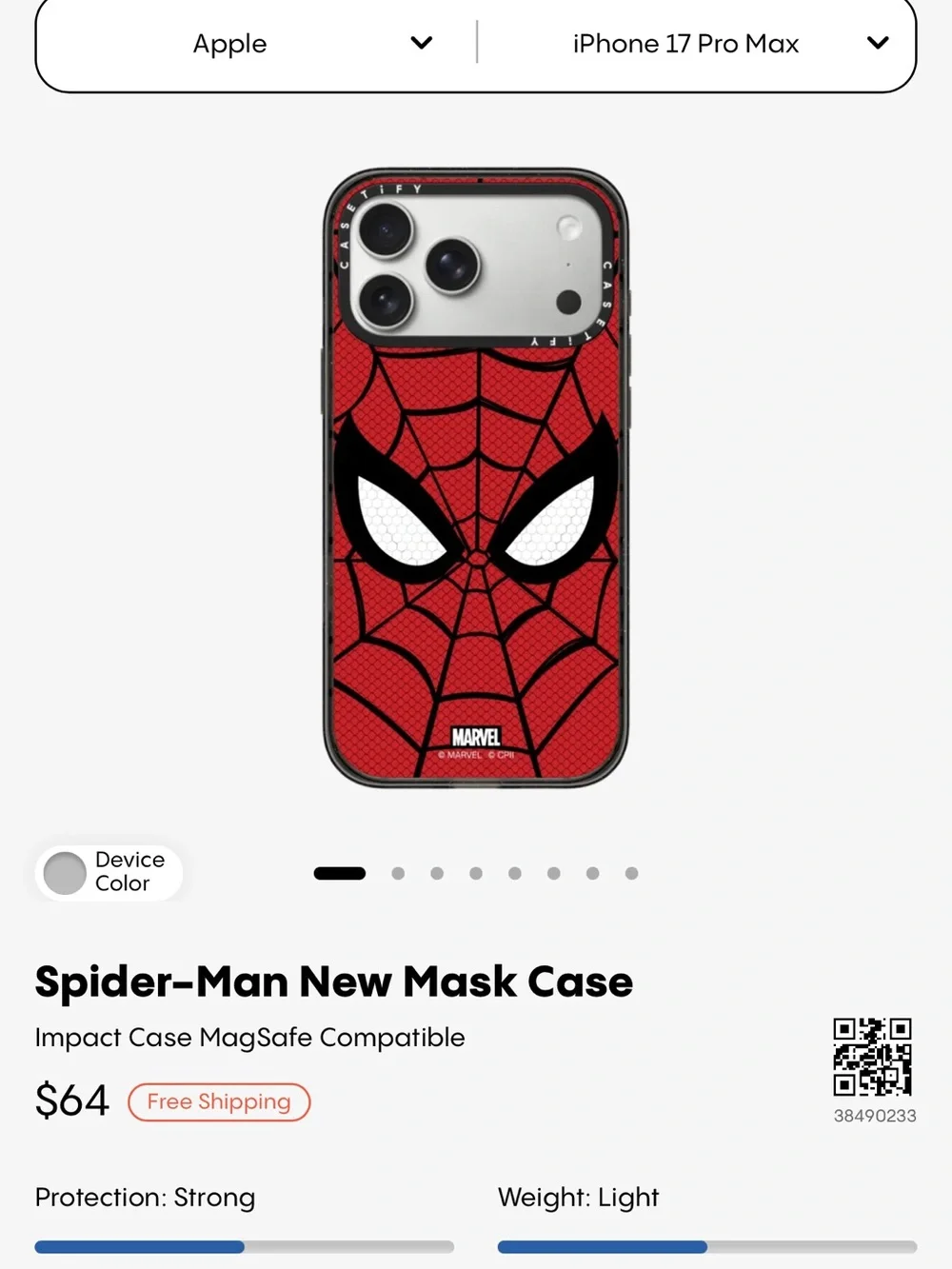 Casetify used once